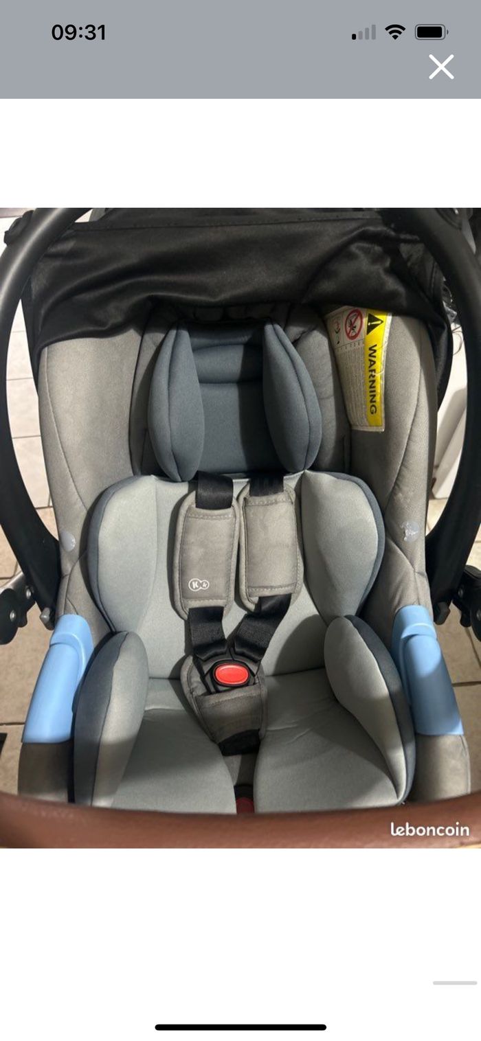 Poussette kinderkraft 3 en 1 - photo numéro 8