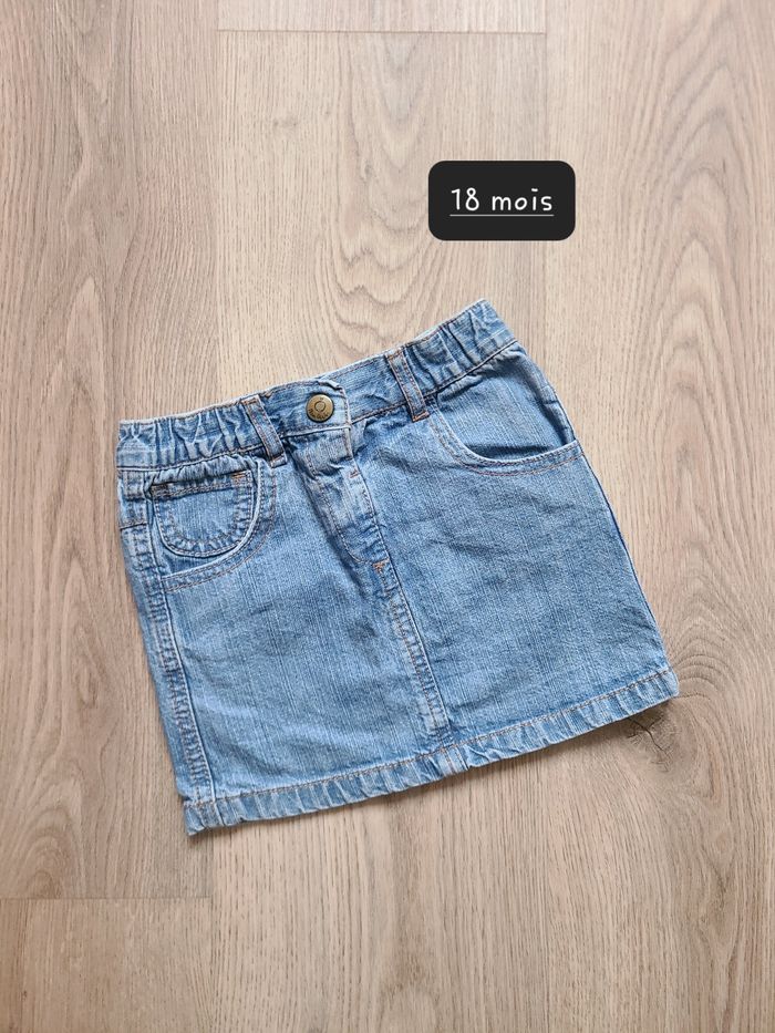 Jupe en jean 18 mois
