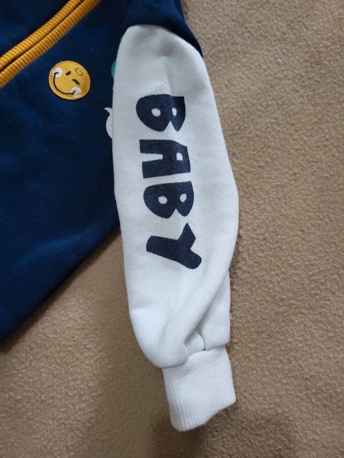 Gilet smiley baby 6mois - photo numéro 4