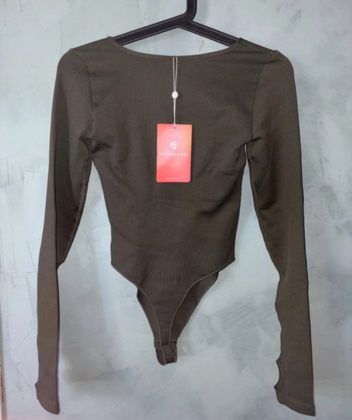 Body manches longues vert foncé taille S Oceans Apart - photo numéro 2