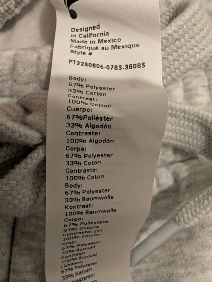 Pantalon de Jogging/Survêtement Fabletics Gris Chiné - Taille 2X/6Xl/52 (Grandes Tailles) Neuf ! - photo numéro 4