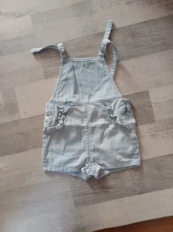 Salopette short