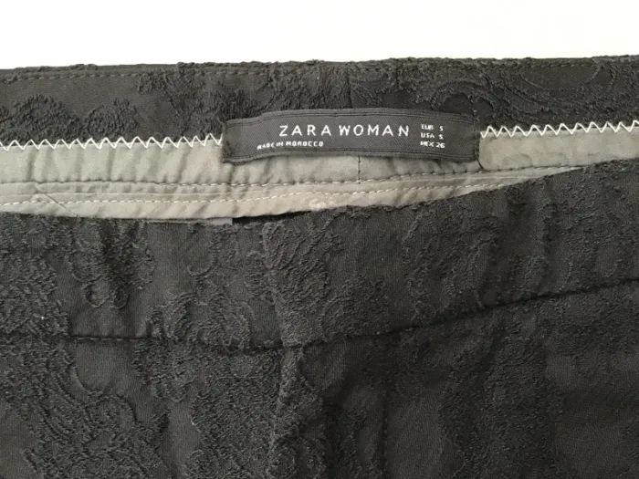 Pantalon droit zara