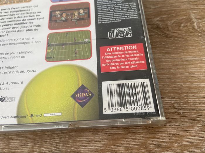 All star tennis ps1 - photo numéro 4