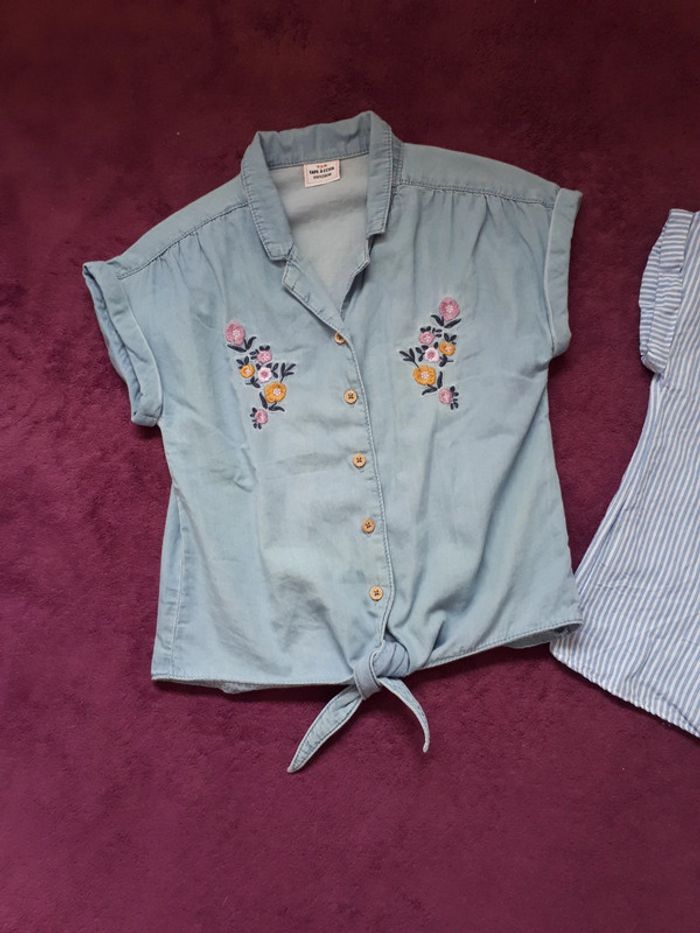 Lot 2 chemisiers fantaisie 8 ans - photo numéro 2