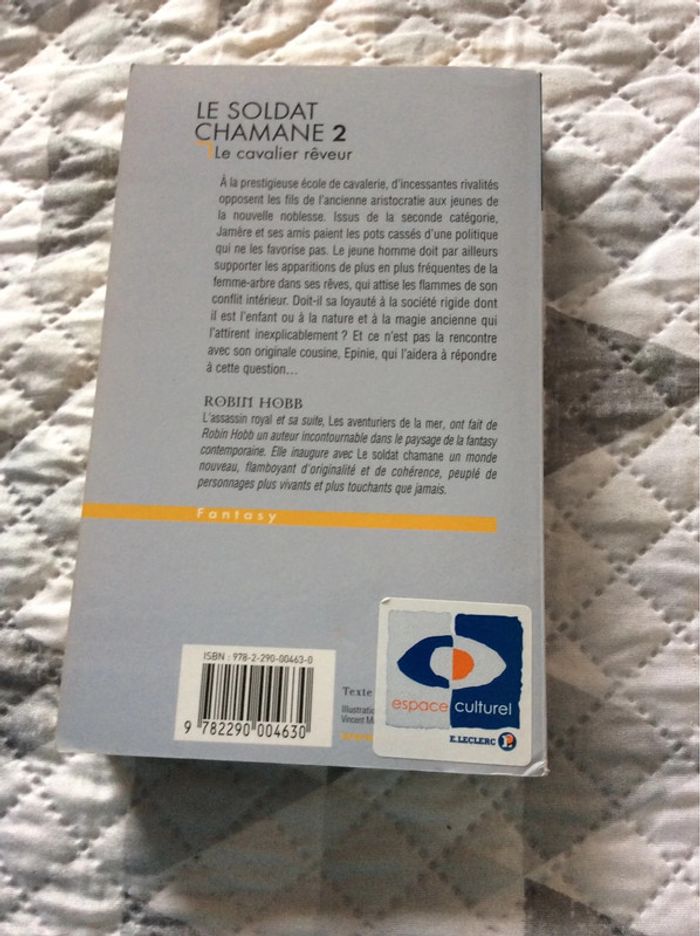 #le soldat Chabane le cavalier rêveur Robin Hobb - photo numéro 3