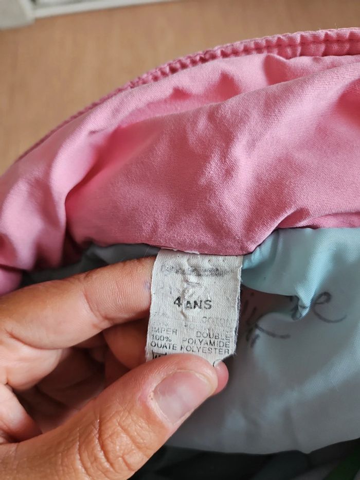 Blouson rose fille 4 ans - photo numéro 6