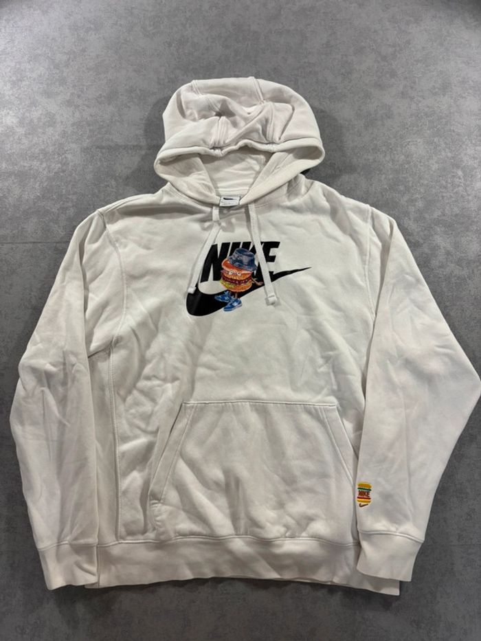 Pull à capuche Blanc Nike Taille L