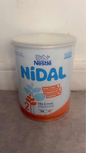 Lait Nidal 2eme âge nestle
