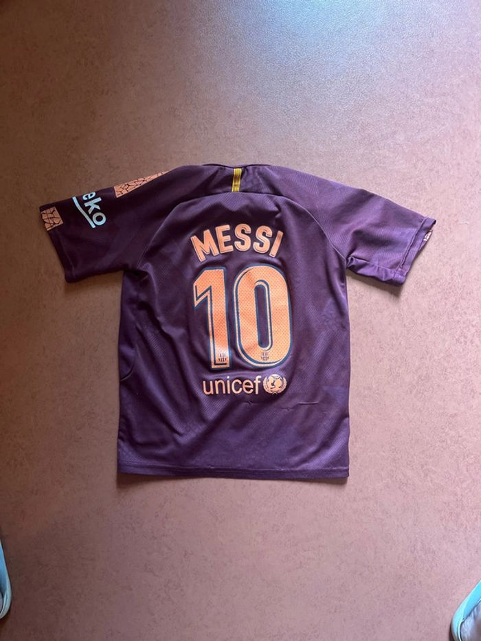 T-shirt FC Barcelone/Messi 10 - photo numéro 3