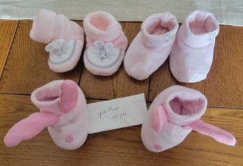 Chaussons bb fille