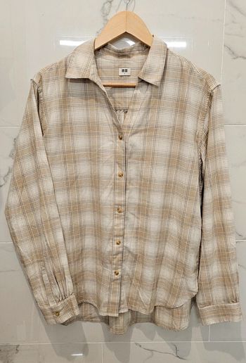 Chemise Uniqlo à carreaux S