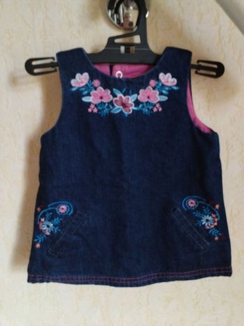 Robe en jean, taille 6 mois