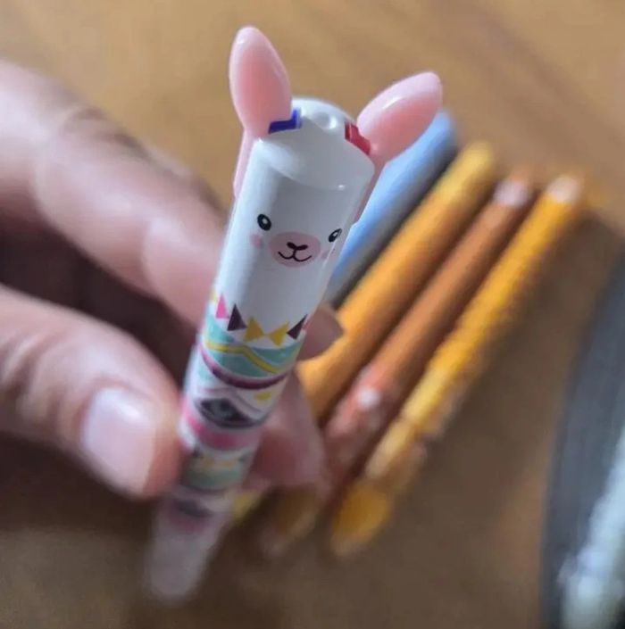 Stylo effaçable animaux - photo numéro 2