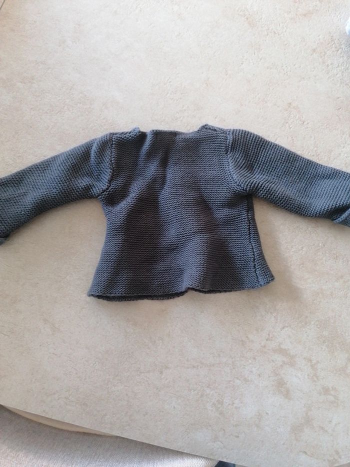 Veste gris foncé 3 mois la redoute - photo numéro 5