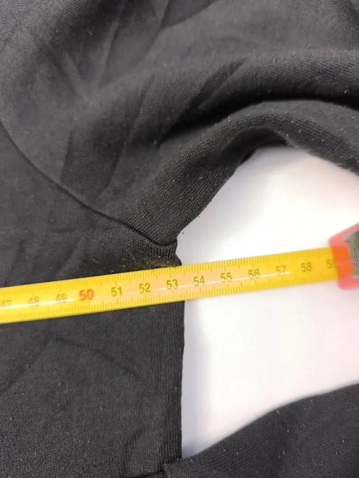 Sweat capuche homme Ralph Lauren taille S zippé noir logo blanc excellent état - bouloches - photo numéro 8