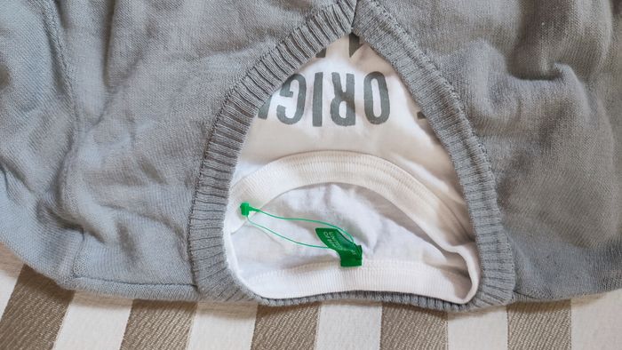 pull neuf benetton 6-7 ans - photo numéro 6