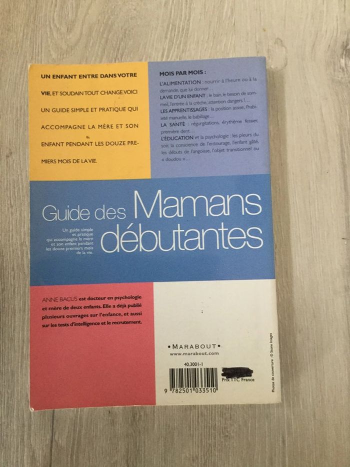 Livre guide des mamans débutantes - photo numéro 2