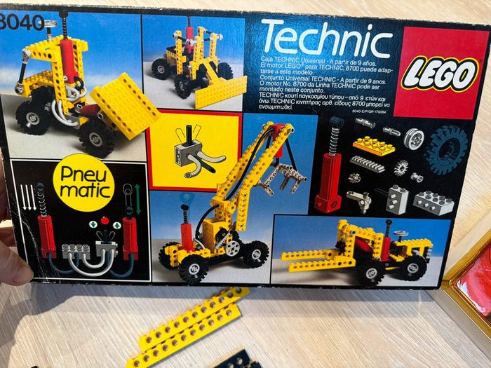 Lego vintage 1984 8040 Complet dans la boîte - photo numéro 3