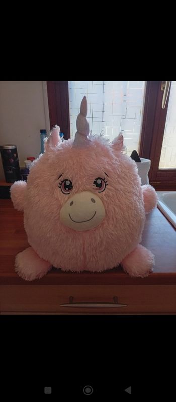 Grosse peluche licorne 🦄
