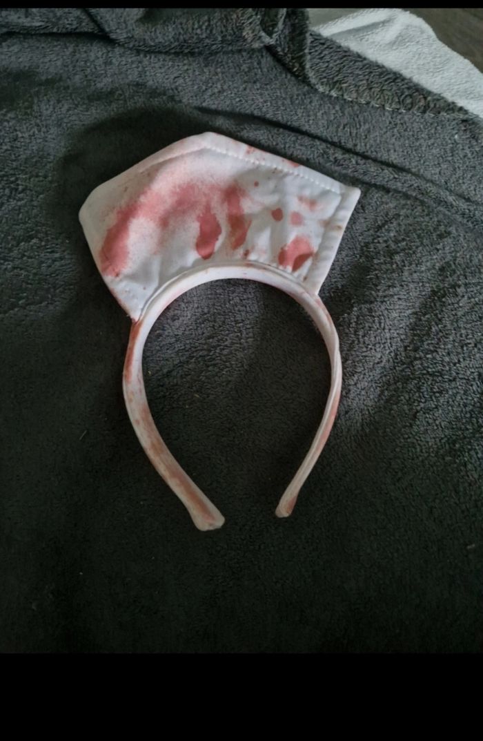 Déguisement infirmière + cerre tête