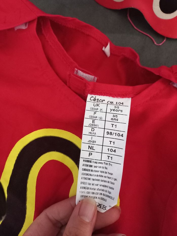 Deguisement samsam  3/5 ans - photo numéro 7