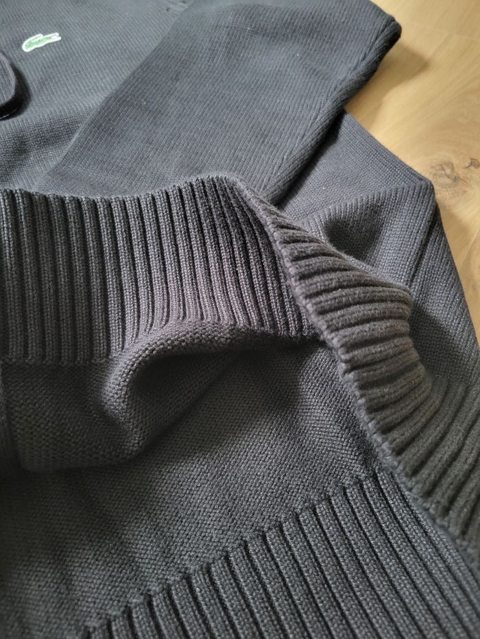 Gilet Lacoste Noir - photo numéro 8