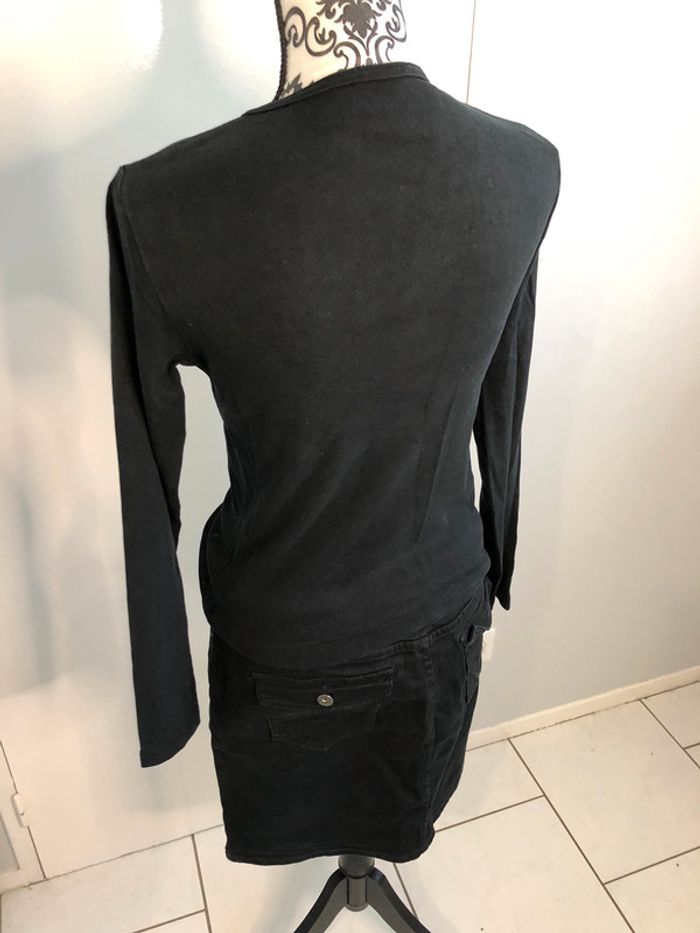 Teeshirt manches longues soft grey taille 38-40 - photo numéro 4