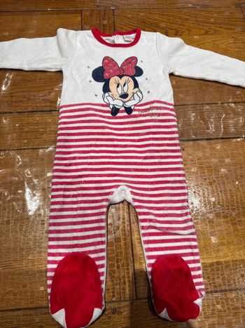 Pyjama minnie avec bonnet Noël