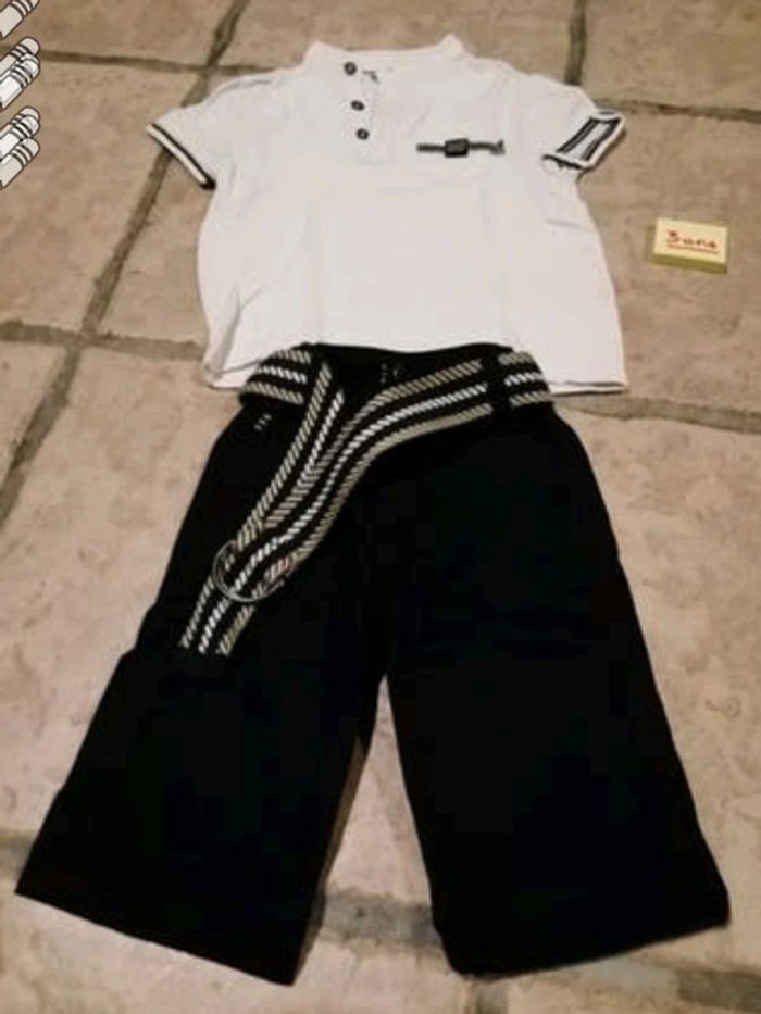 Ensemble t-shirt +pantalon garçon