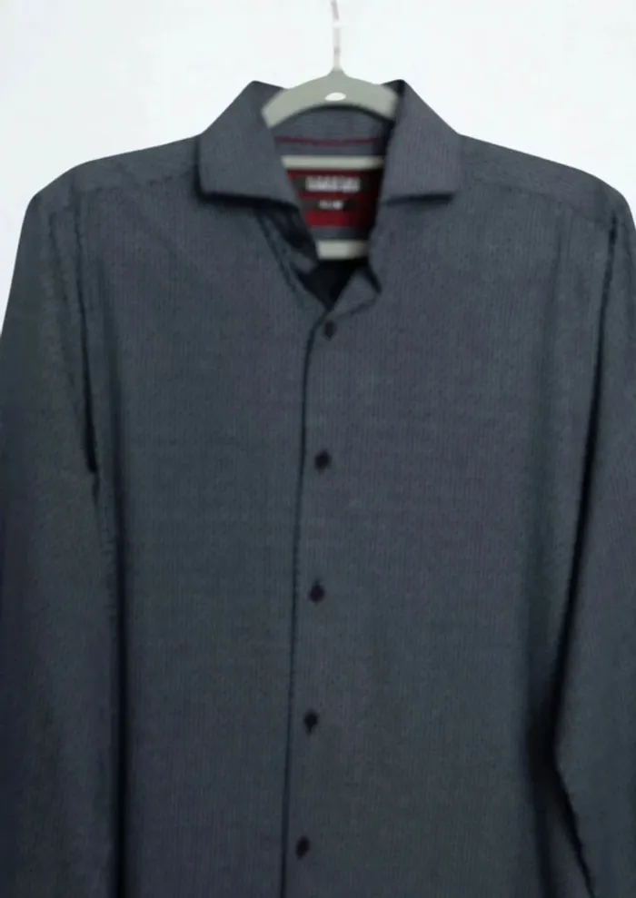 Chemise bleu coupe slim Georges Rech Taille M - photo numéro 2