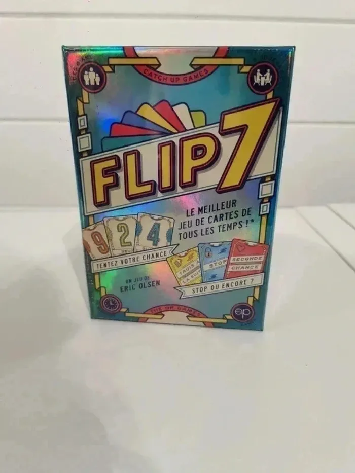 🃏 Flip 7 – Jeu neuf, prix non négociable 🎲