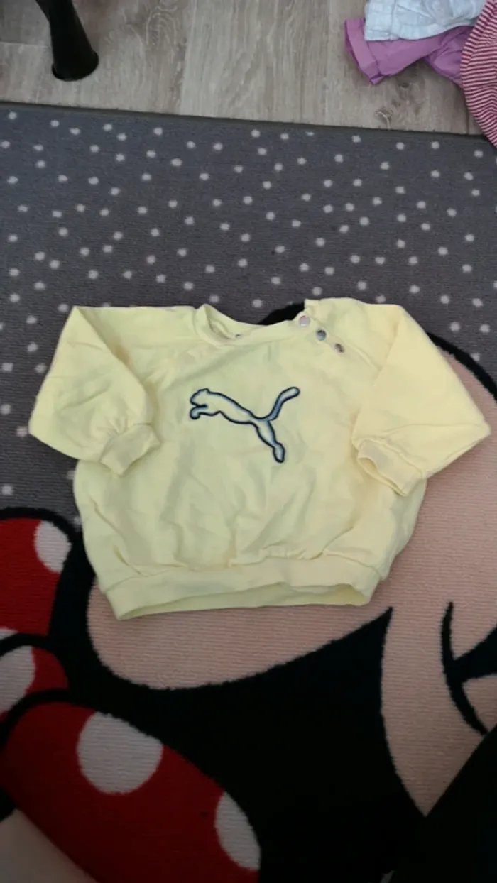 Pull jaune - photo numéro 3