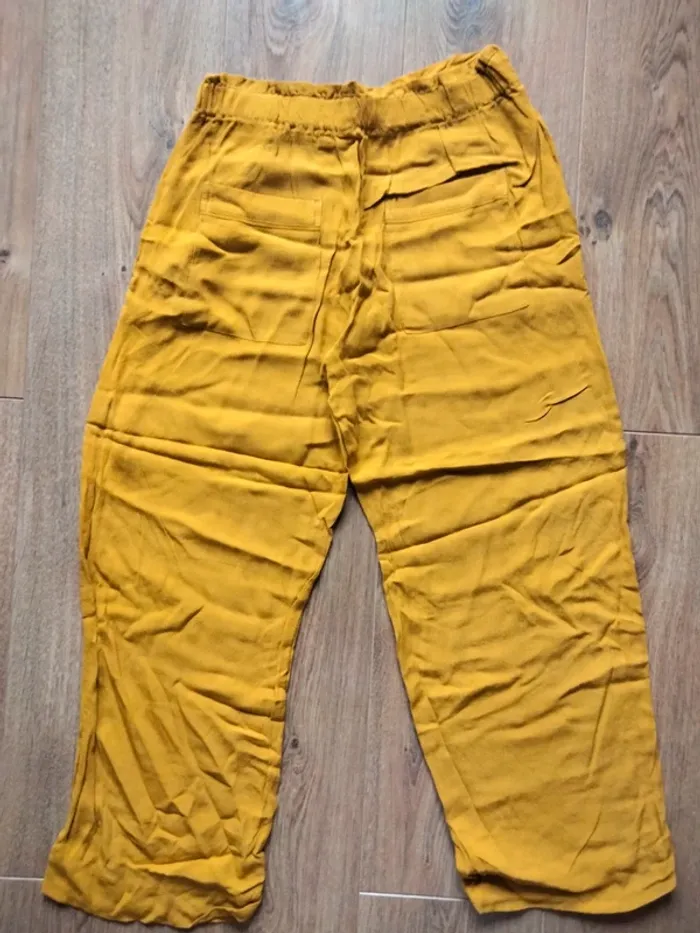 Pantalon large d'été Zara - photo numéro 4