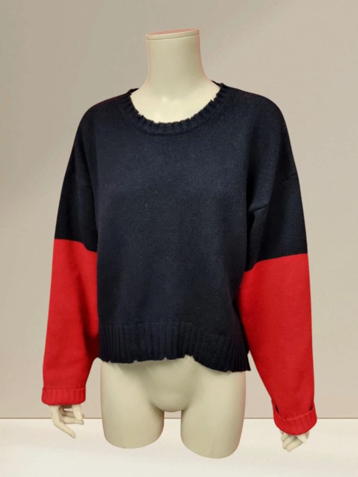 Zadig & Voltaire Pull Clarys oversize * taille M *