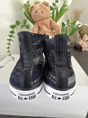 Baskets hautes en tissu femme comme neuves