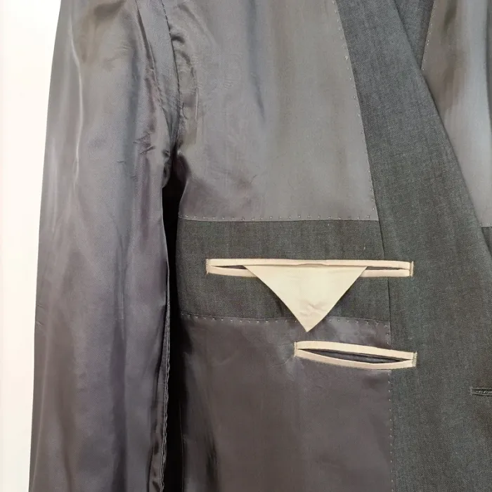Veste de costume grise Travel Line - Taille 50 A495 - photo numéro 15