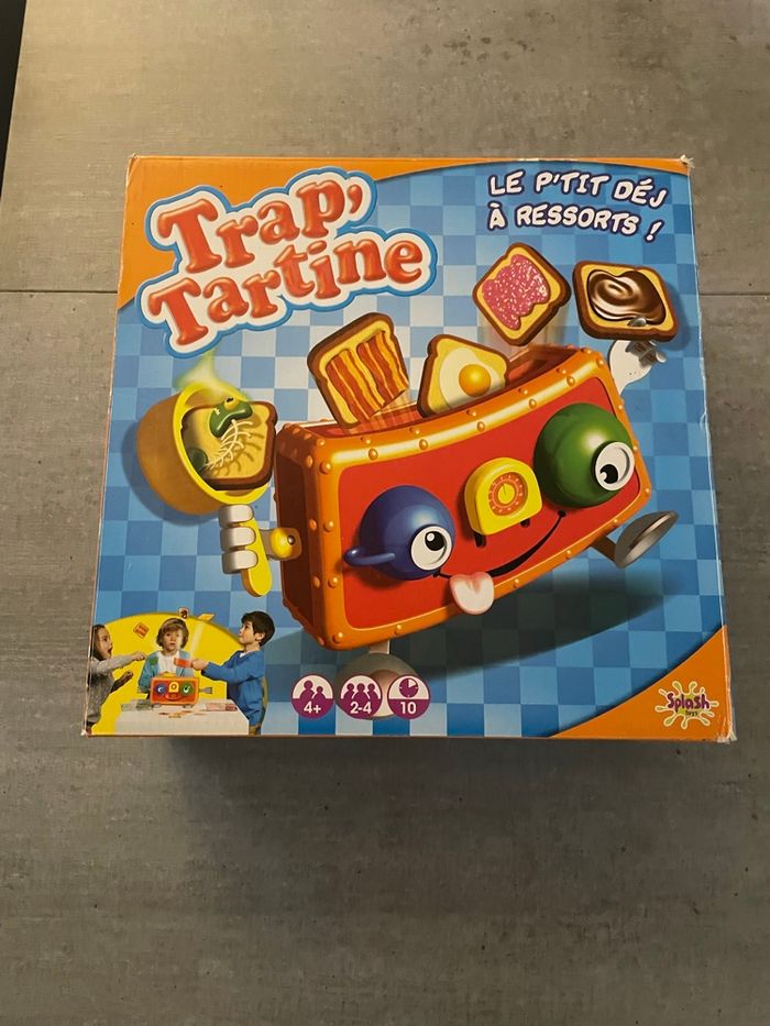 Jeu trap tartine