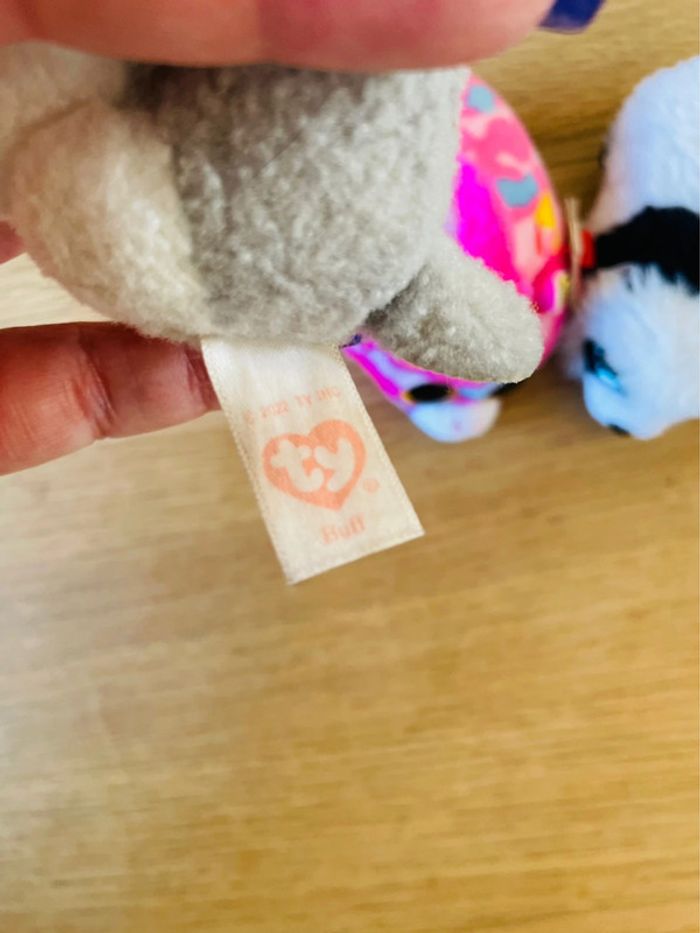 Lot de peluche t’y - photo numéro 5