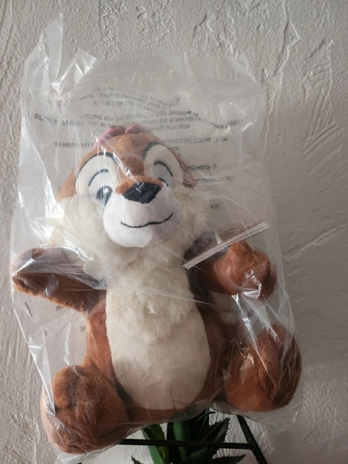 Peluche Tic et Tac neuve