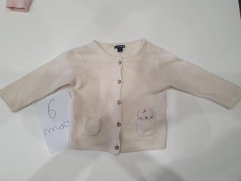 Gilet kiabi, 6 mois