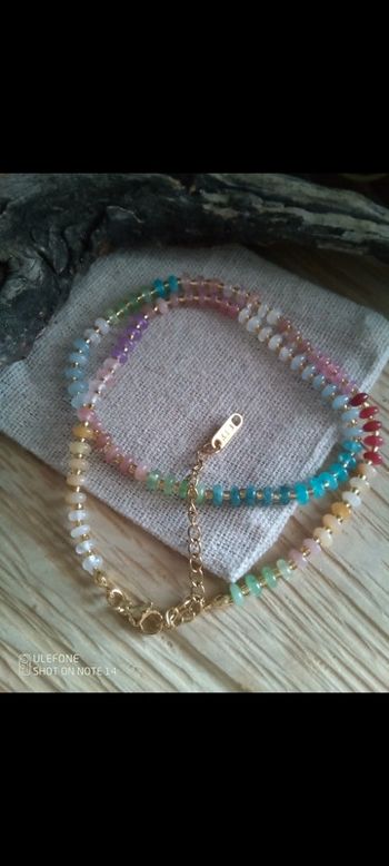 Collier 7 chakras en pierres naturelles