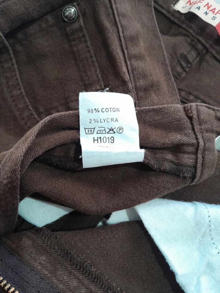 Jean vintage naf naf slim taille haute - photo numéro 8
