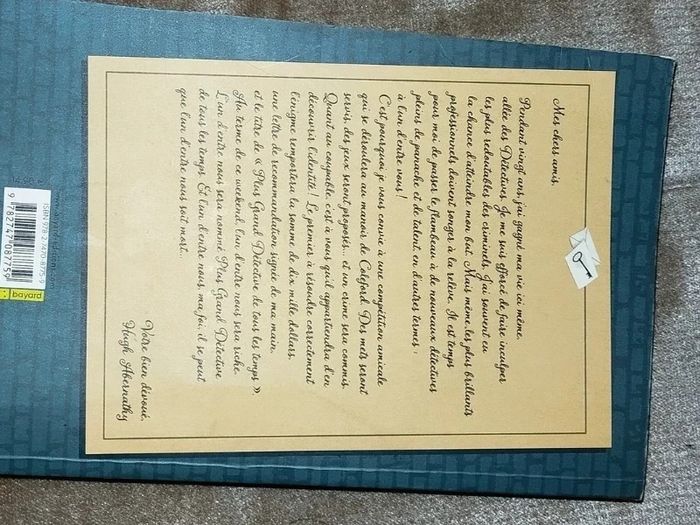 Livre jeunesse Le plus grand détective de tous les temps  7601238678 - photo numéro 8