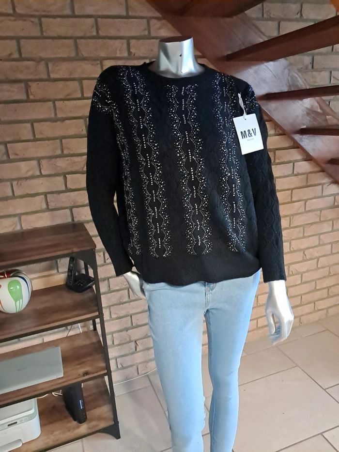Pull à strass - photo numéro 5