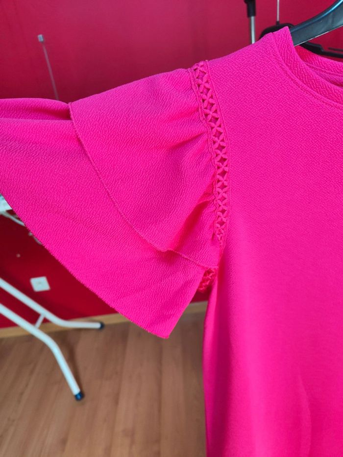 Robe rose/fushia taille L sfera - photo numéro 3