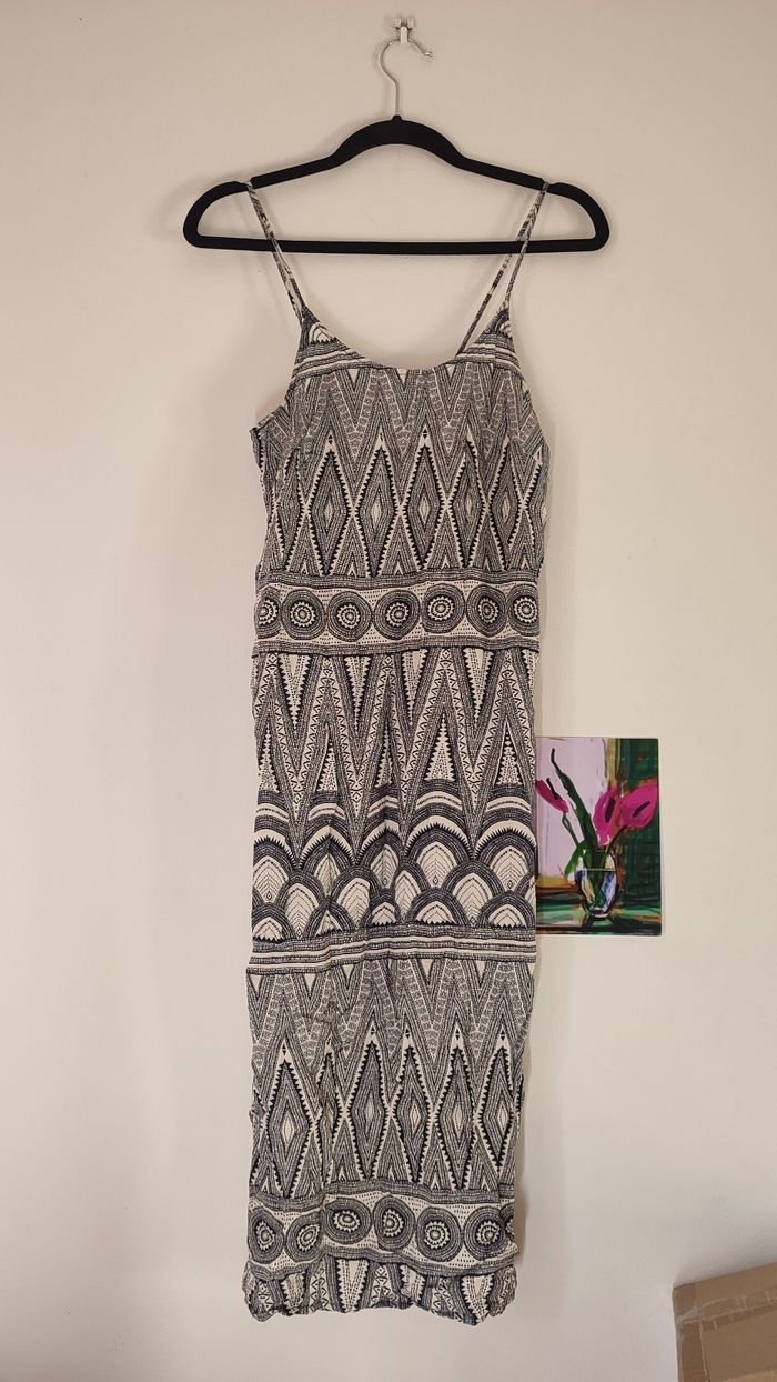 Robe fluide longue h&m T34 - photo numéro 2