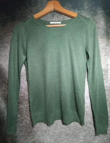 Pull doux vert Camaïeu