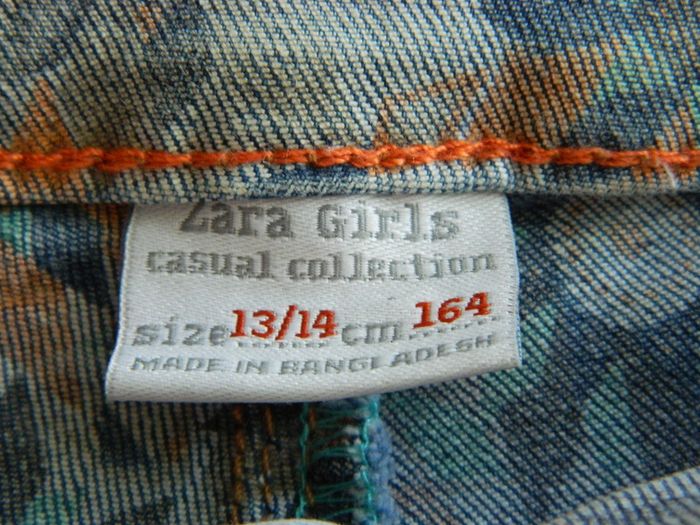 Jeans slim T 13/14 ans "Zara Girls" - photo numéro 2