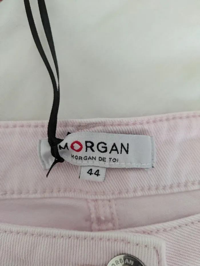 Pantalon neuf rose - Morgan - taille 44 - photo numéro 4